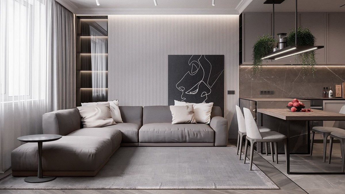 Стиль Советский Минимализм интерьер