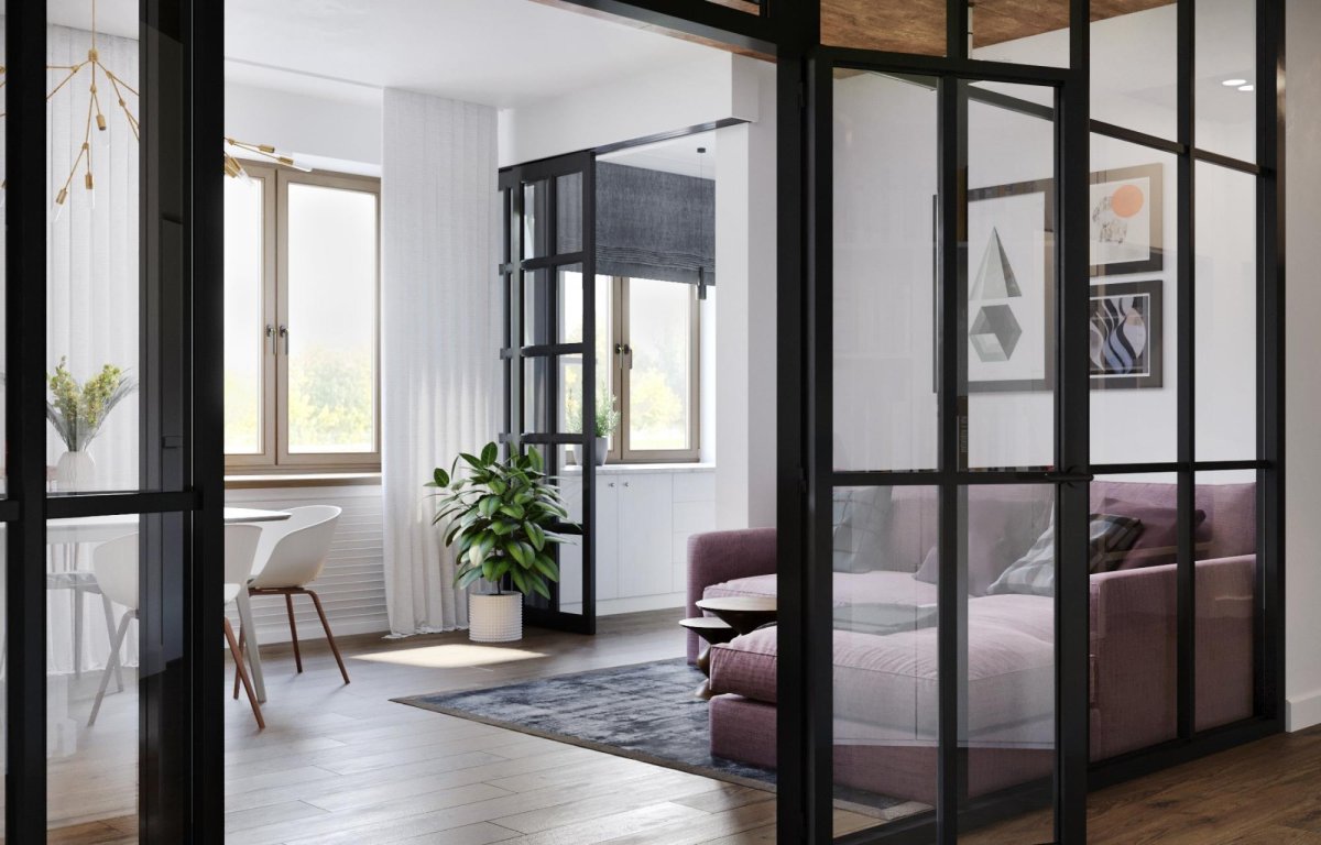 Перегородка для зонирования комнаты