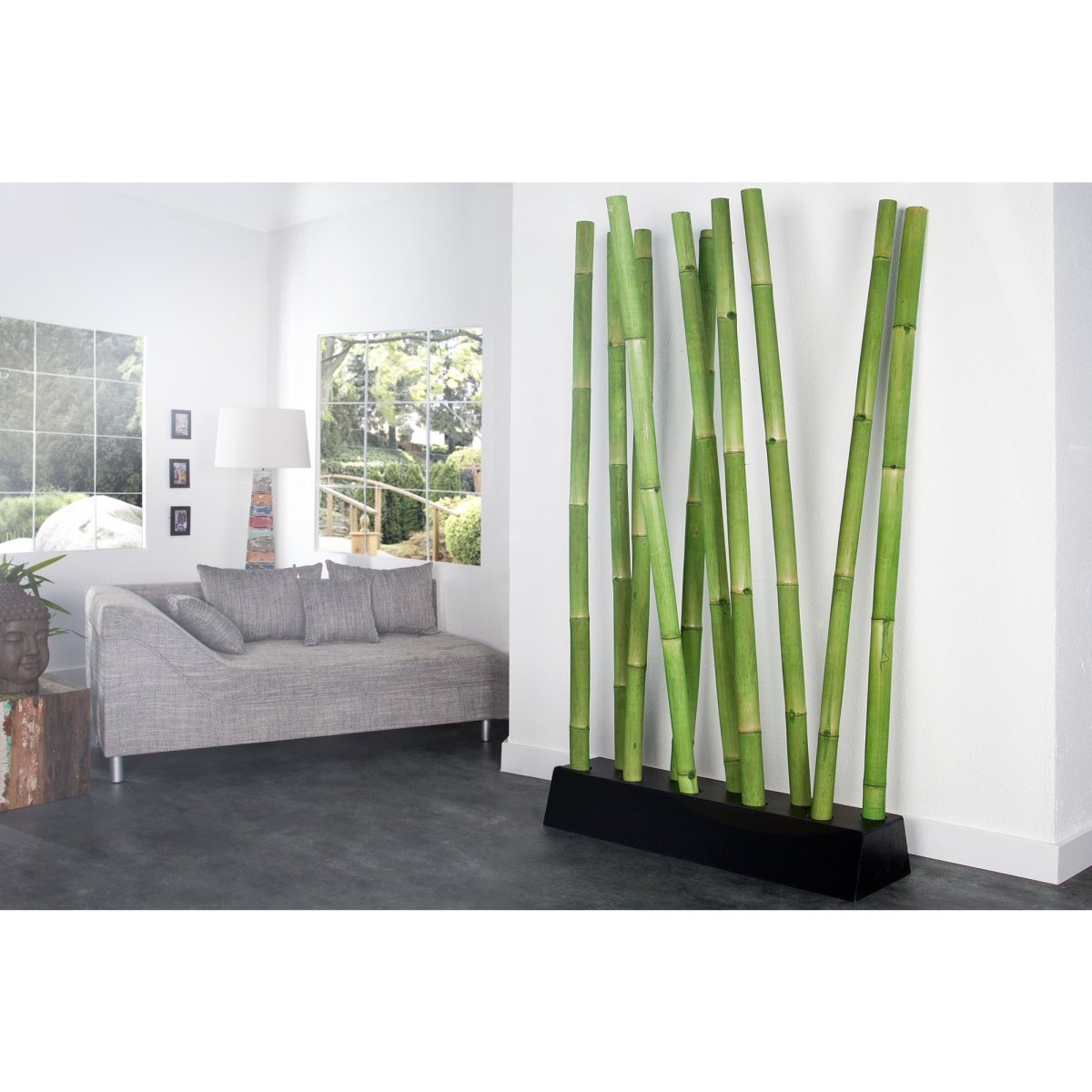 Бамбук в интерьере