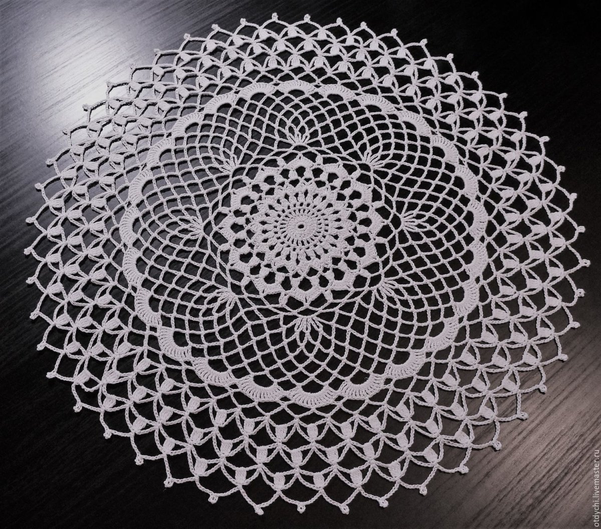 Кружевные салфетки в интерьере