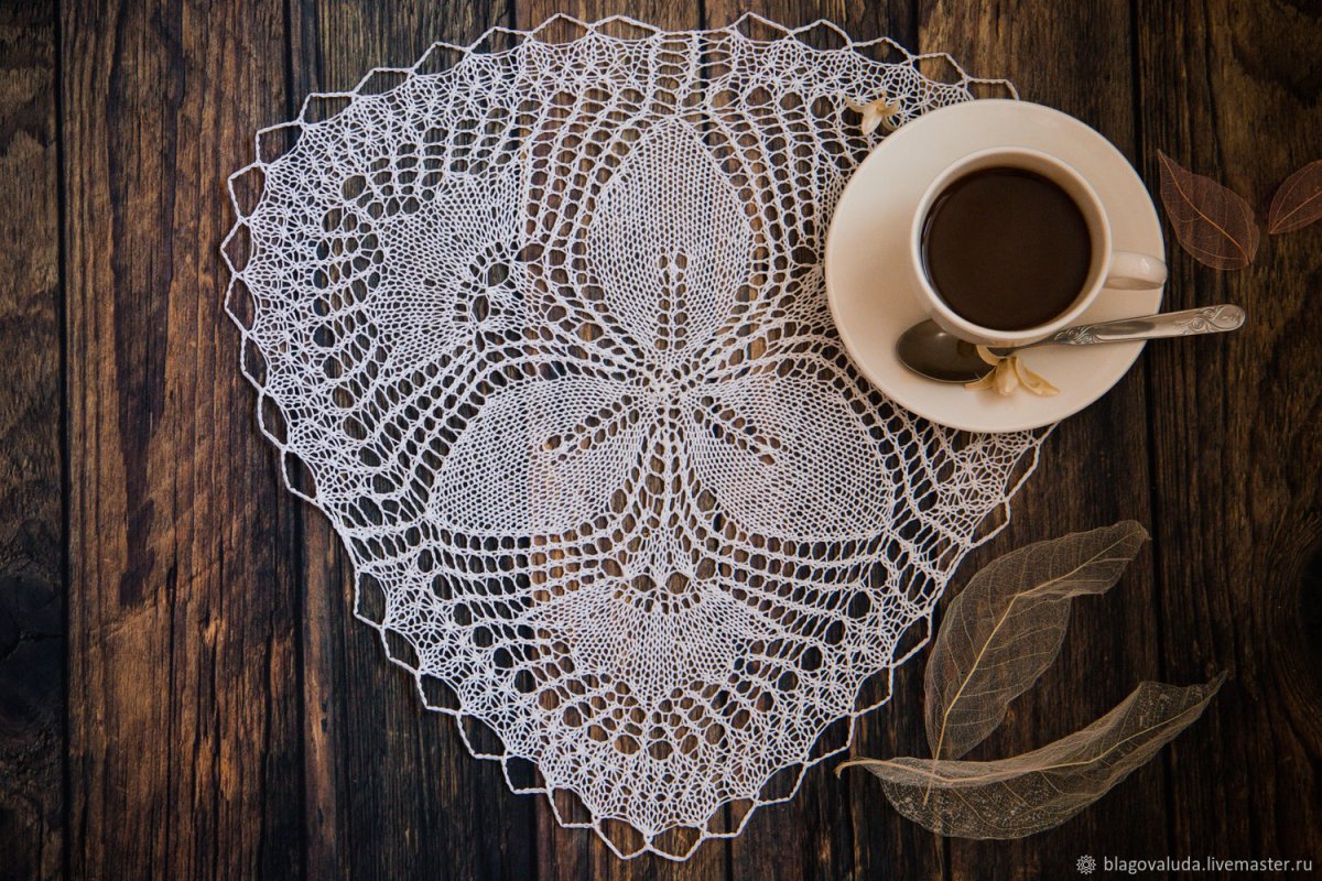 Итальянские салфетки вязаные крючком