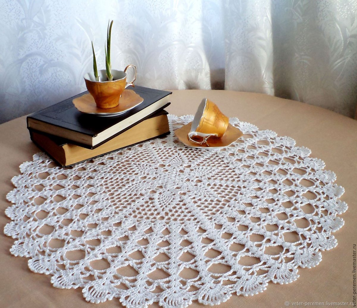 Салфетки крючком