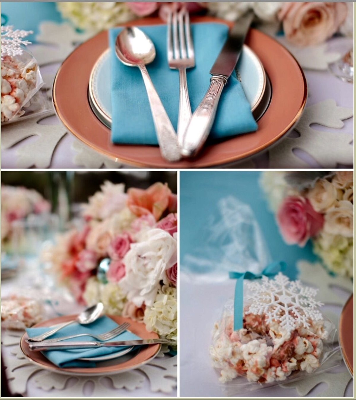 Голубой и розовый в интерьере