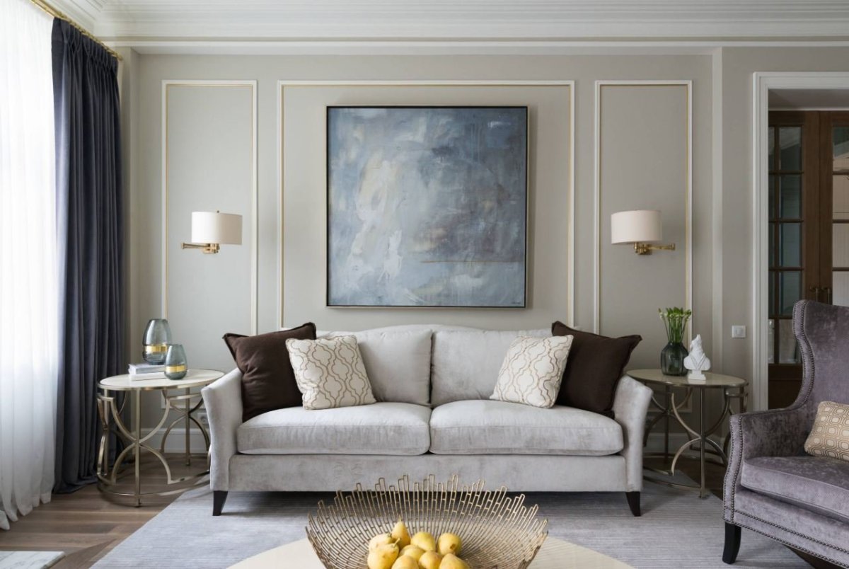 Молдинги в современном интерьере