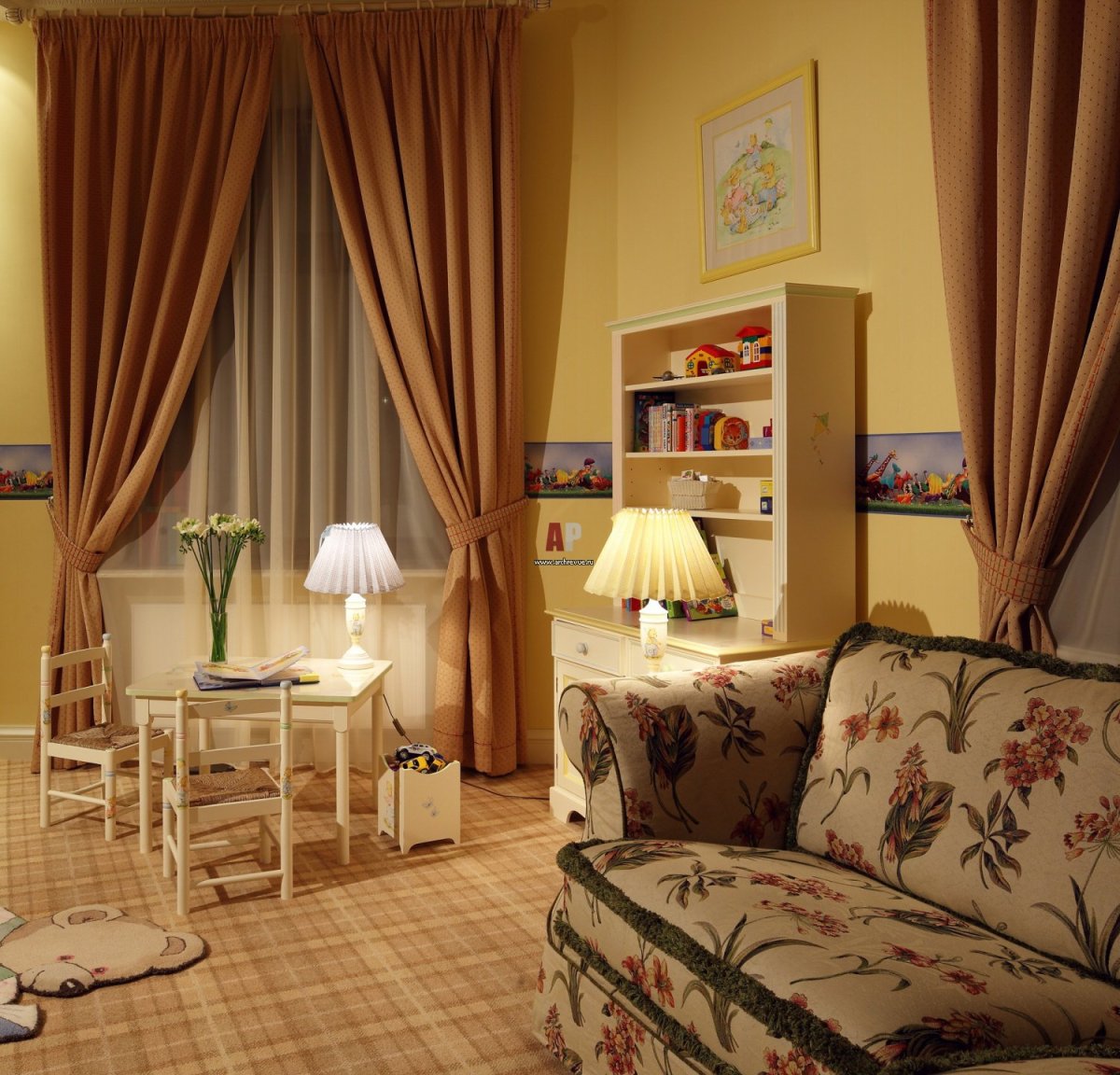 Уютные шторы для спальни