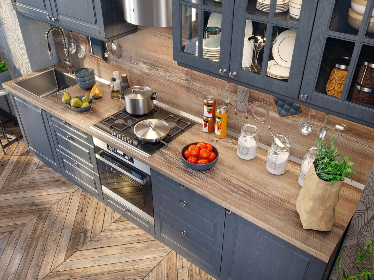 Эггер дуб Небраска столешница