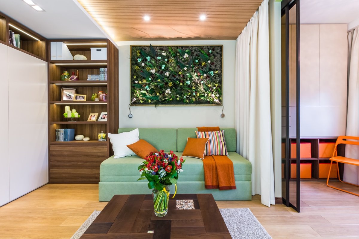 Шторы перегородки для зонирования