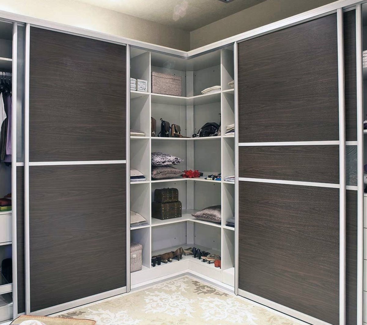 Угловая гардеробная