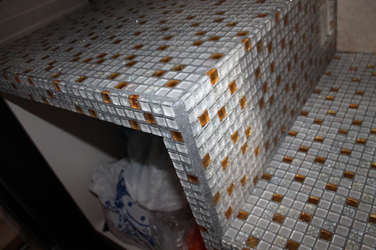 Мозаика для столешницы на кухне