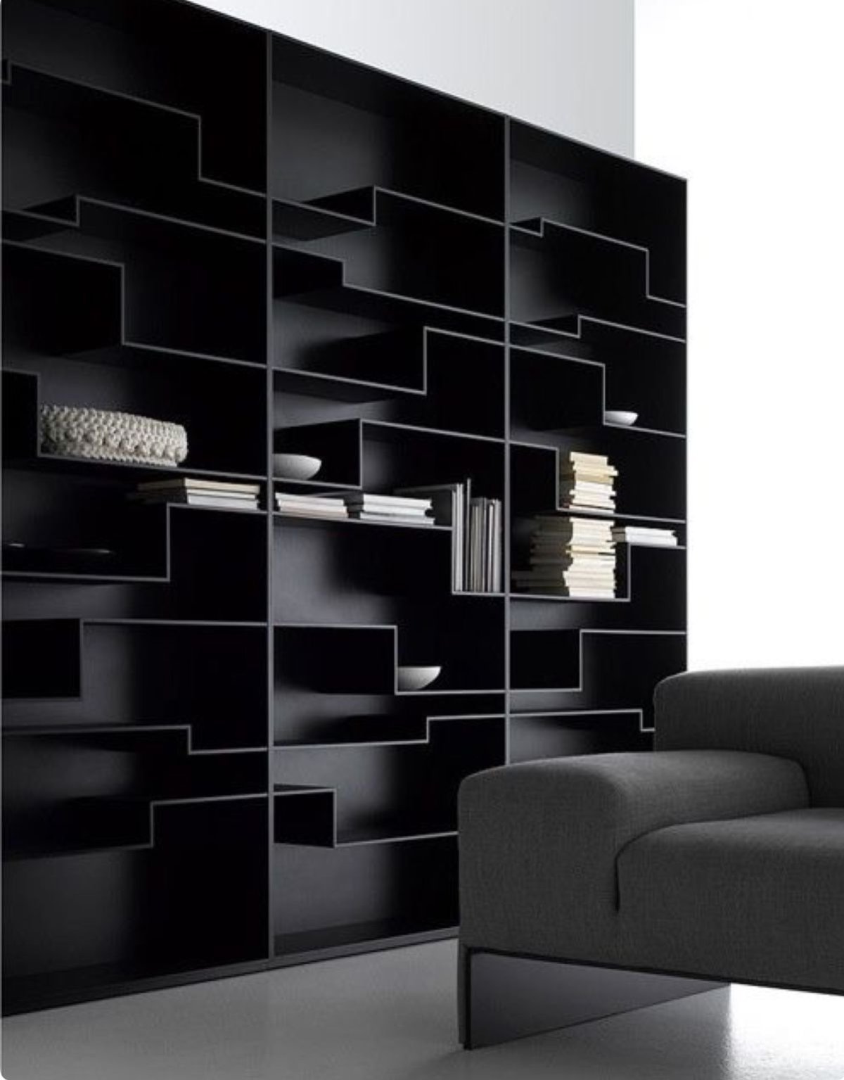 Декор стен полки соты