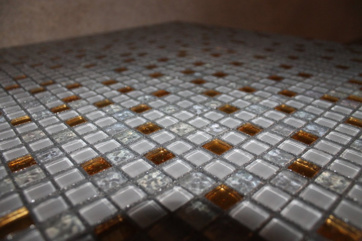 Столешница из мозаичной плитки