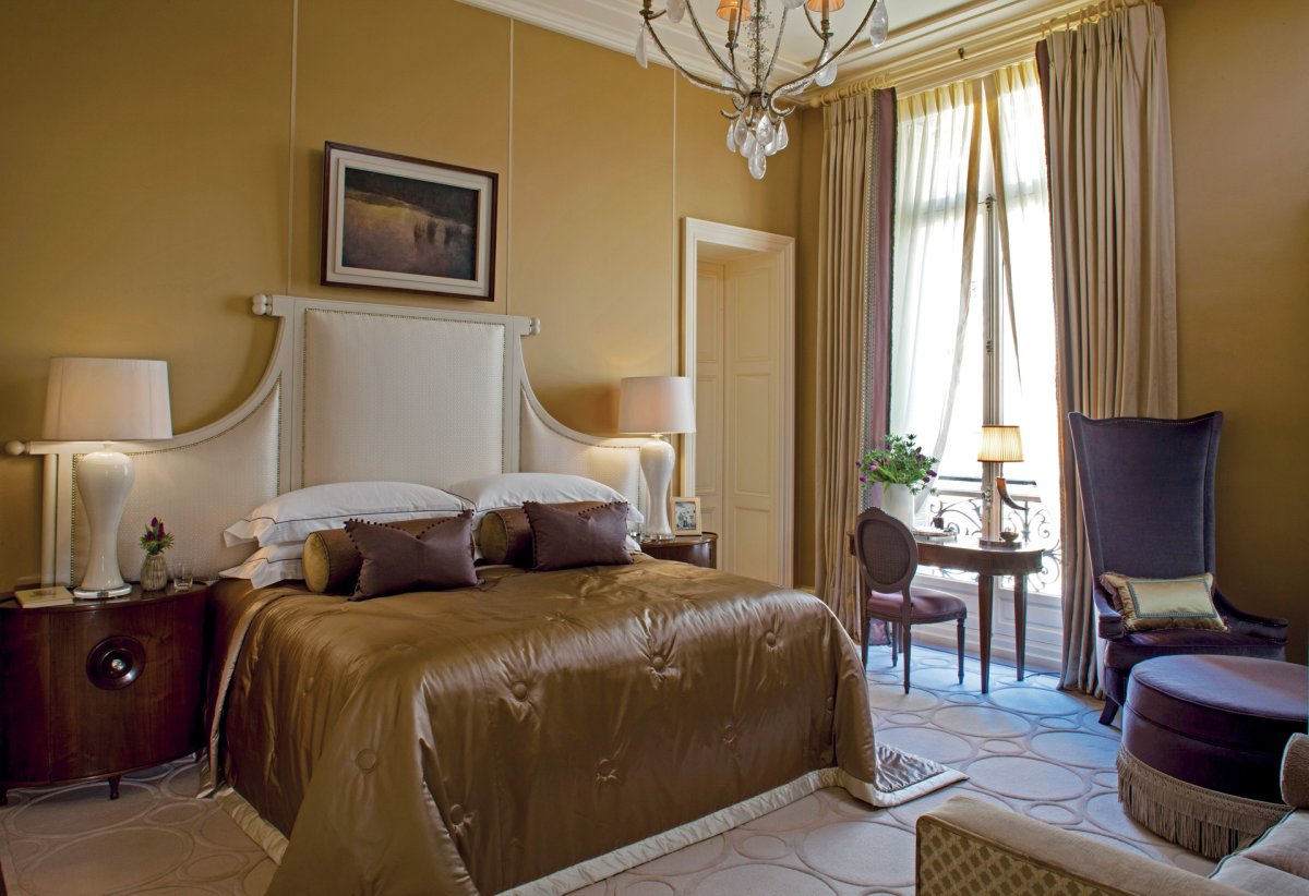 Спальня в цвете хаки