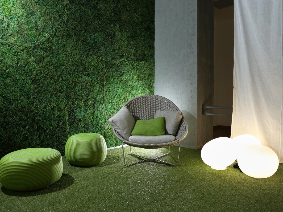 Стабилизированный мох в интерье