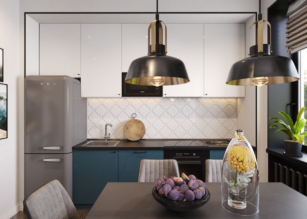 Цвет трюфель в интерьере кухни