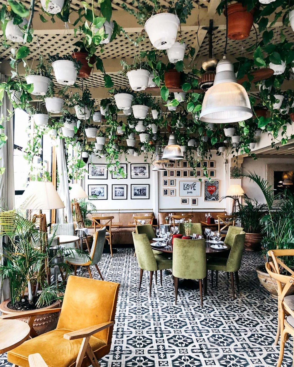 Декор итальянского ресторана