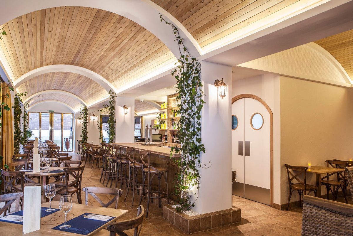 Ресторан в итальянском стиле