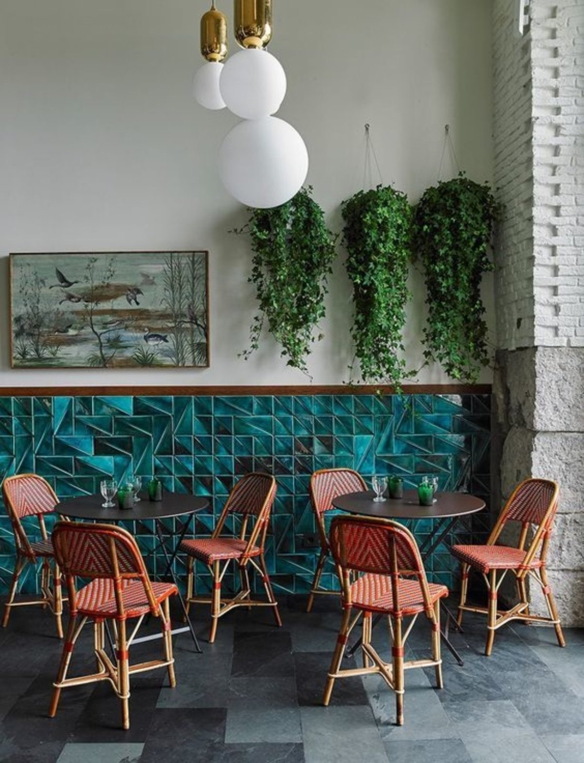 Декор итальянского ресторана