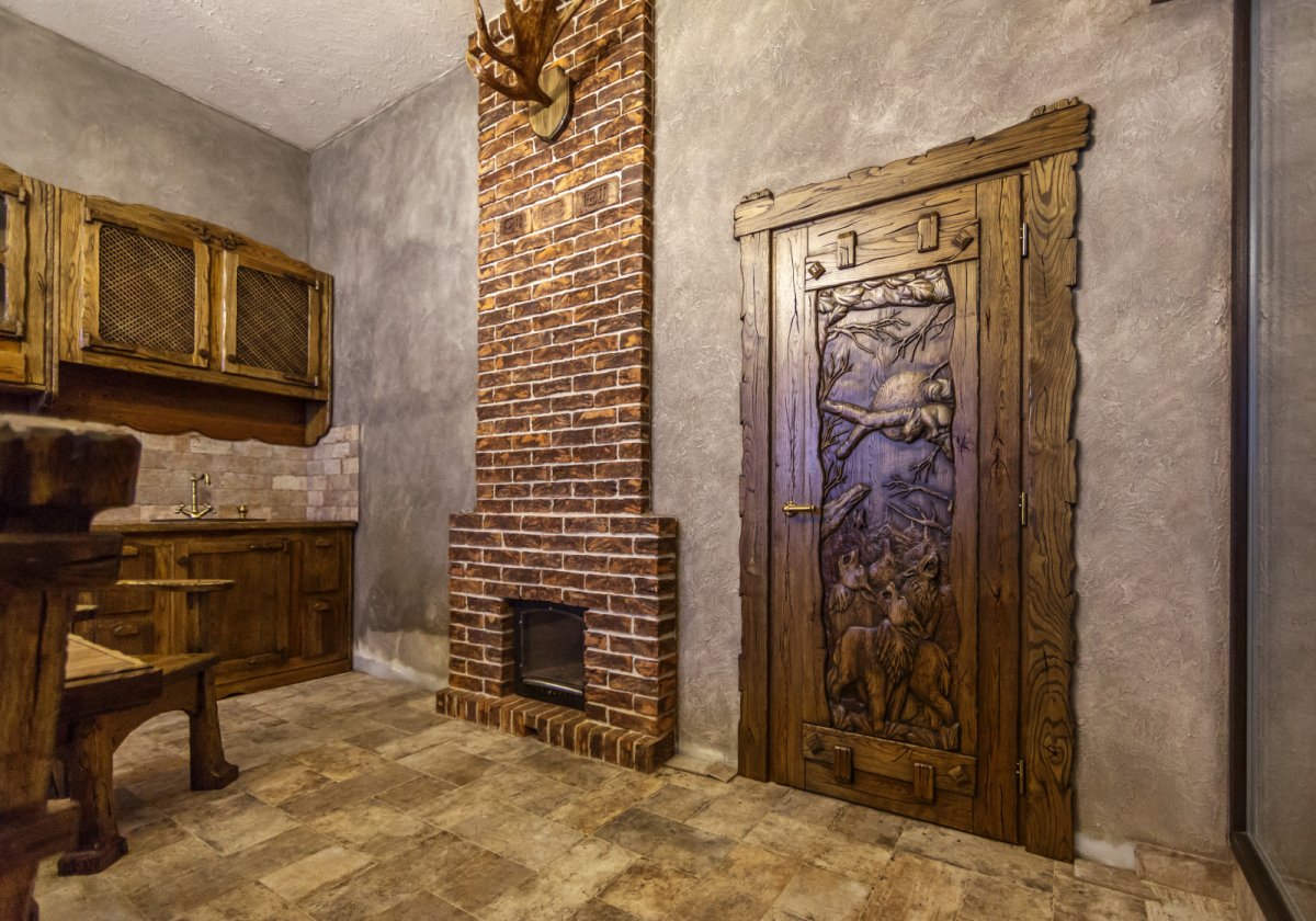 Двери под старину