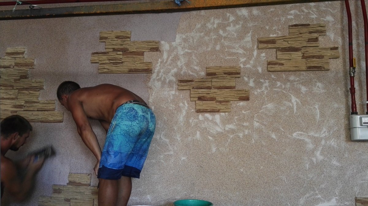 Декоративная штукатурка для внутренней отделки бани