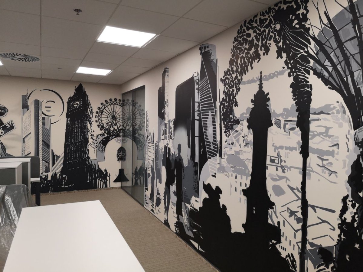 Обои шелкография