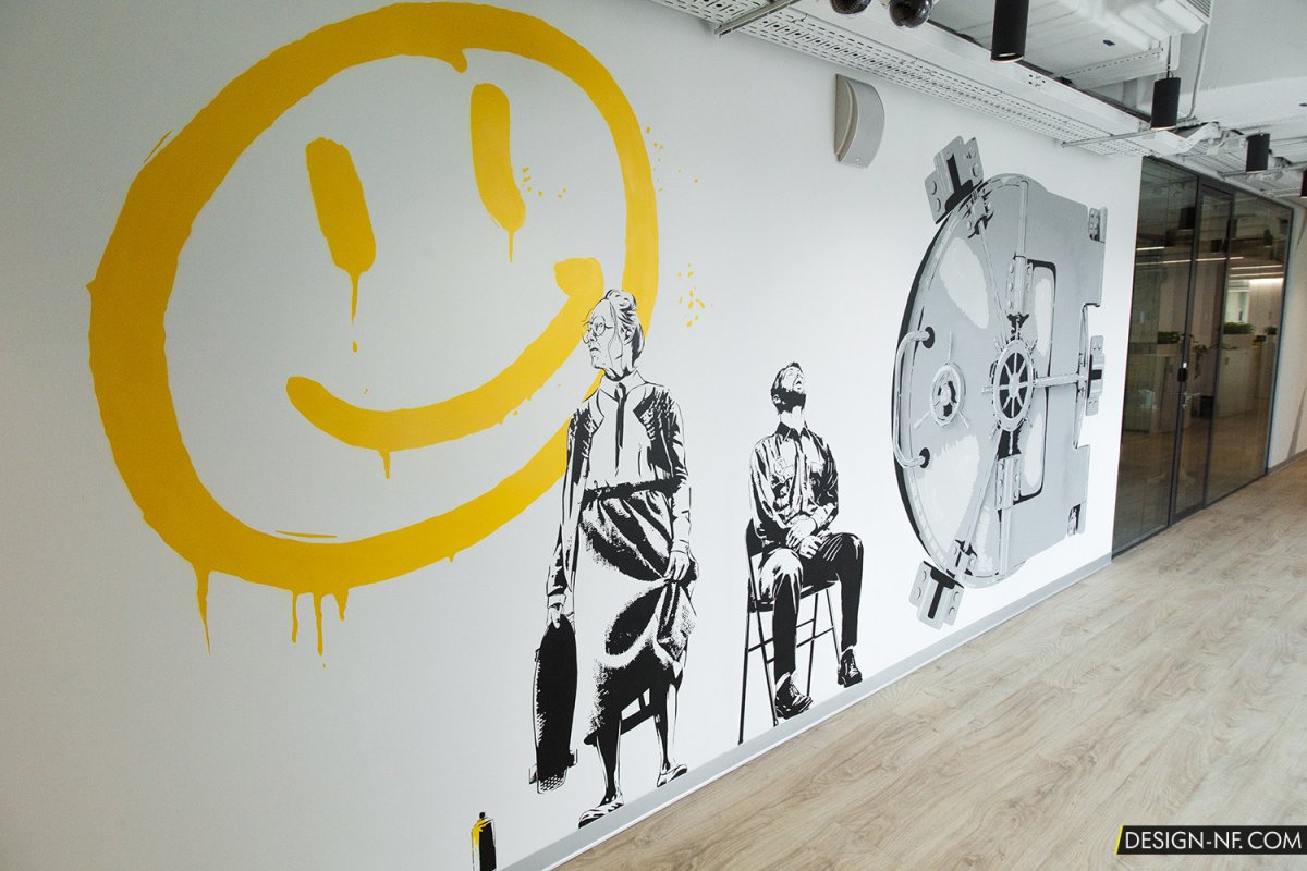 Стенные обои для зала