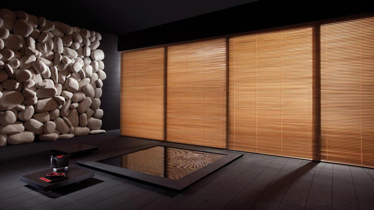 Рулонная на пленке в интерьере