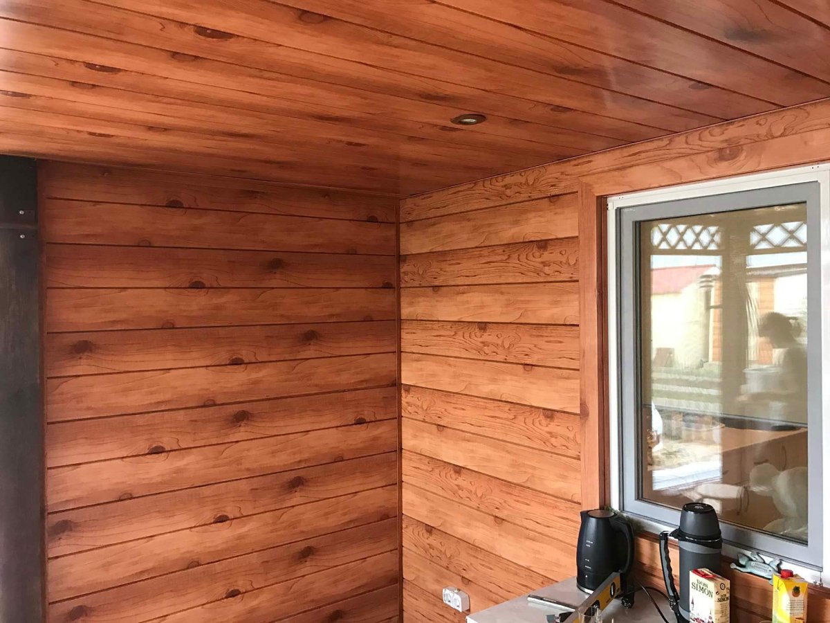 Металлосайдинг блок Хаус ЭКОБРУС