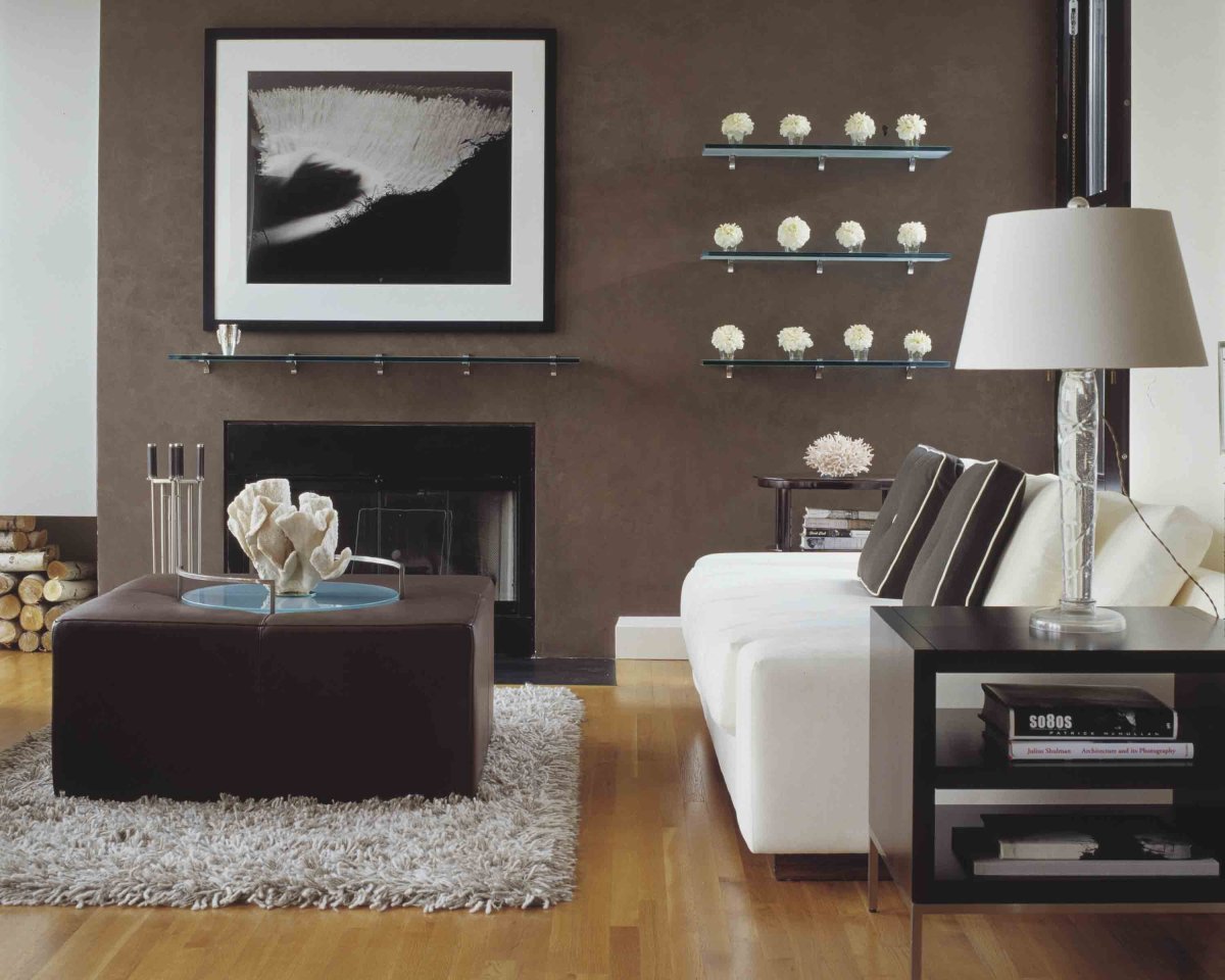 Спальня шоколадного цвета