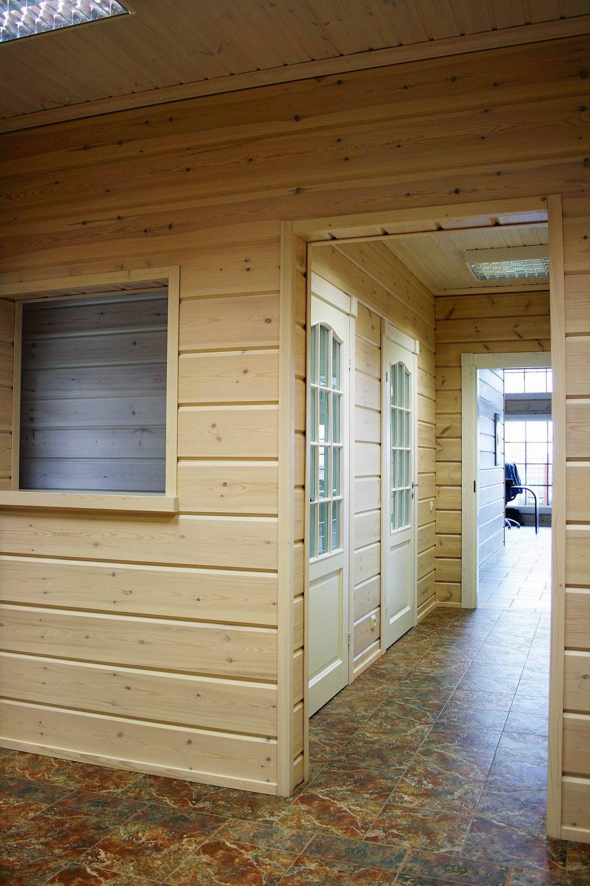 Tikkurila зеленый имитация бруса