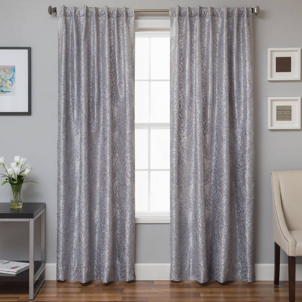 Curtains серебристые волосы