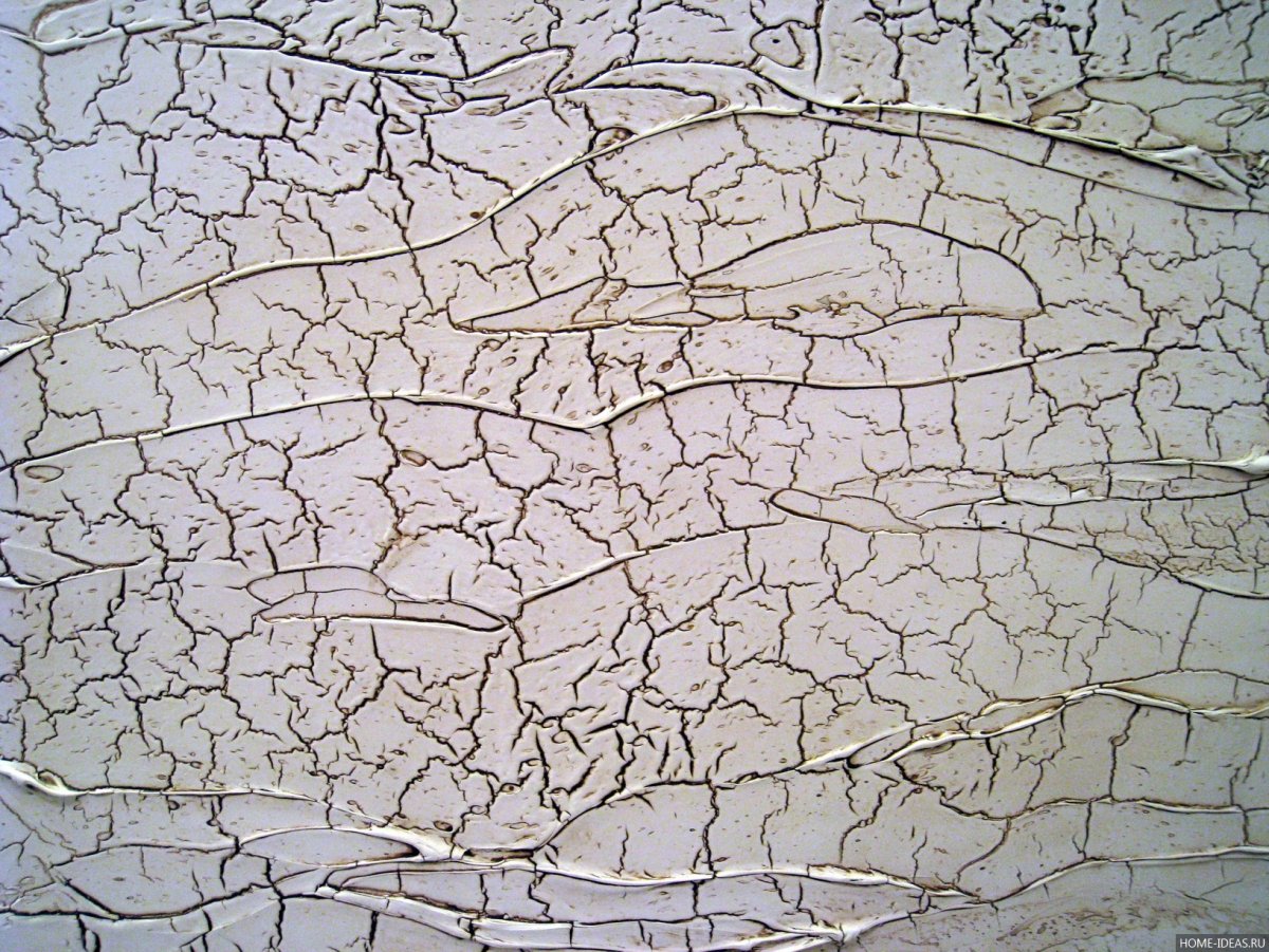 Фактура потрескавшейся штукатурки