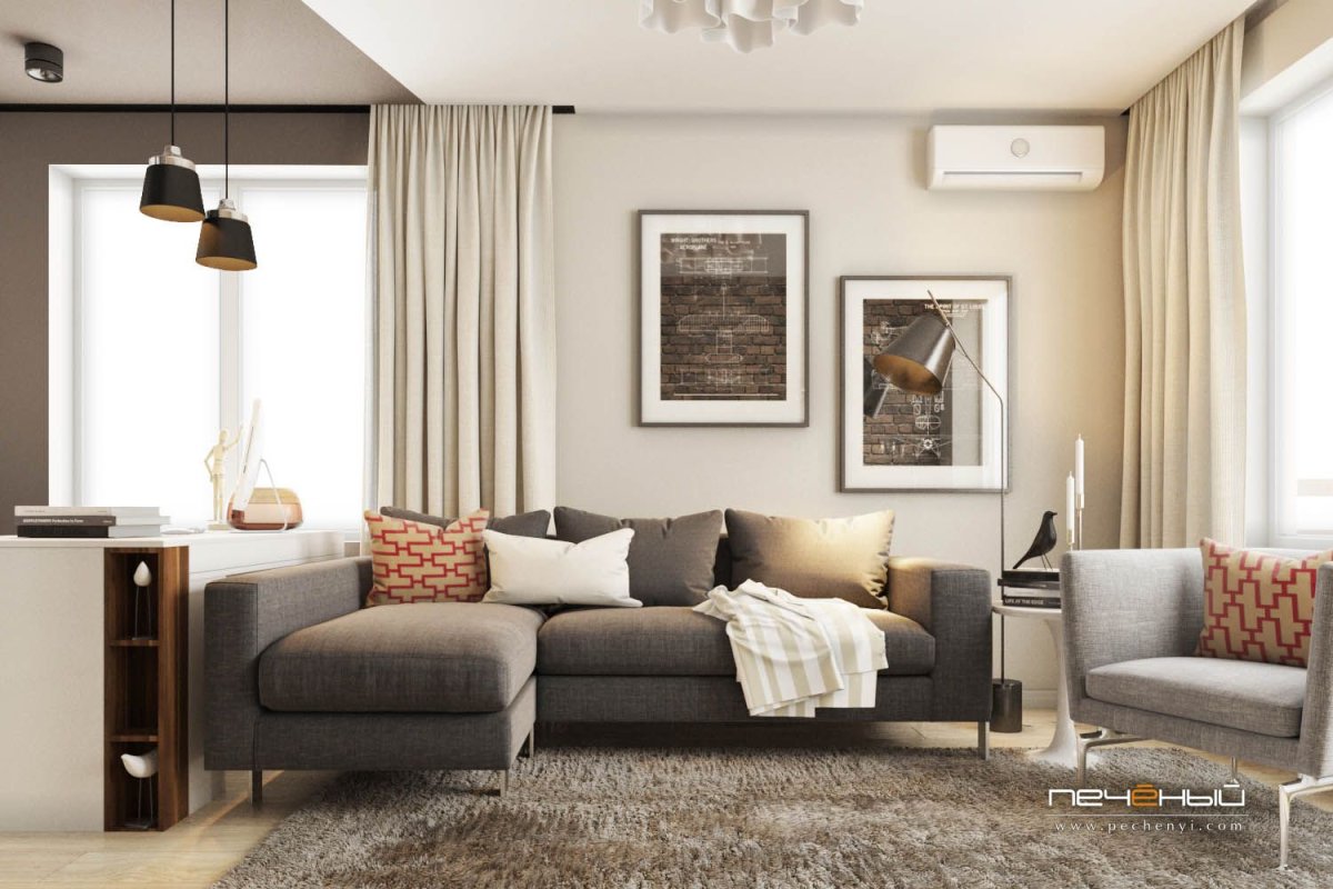 Зона за диваном