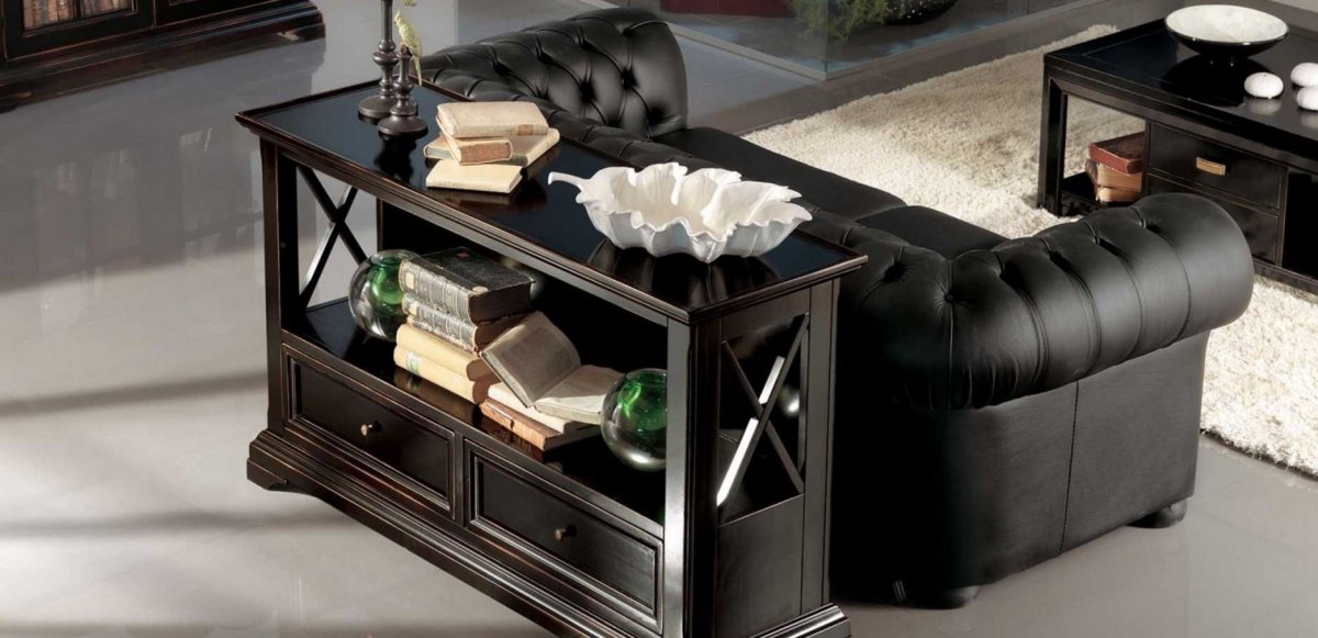 Консоль в интерьере