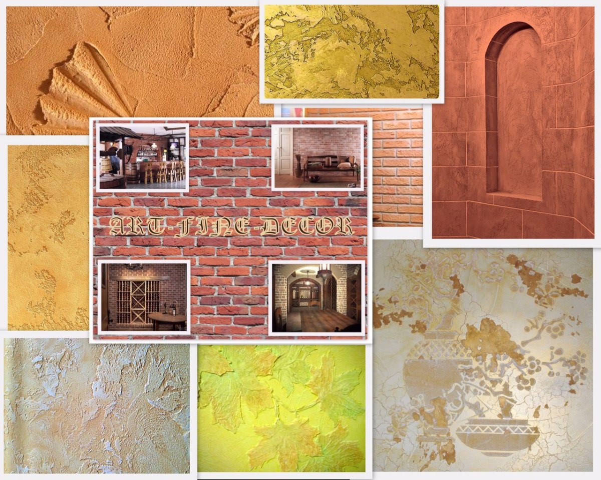 Декоративная штукатурка реклама