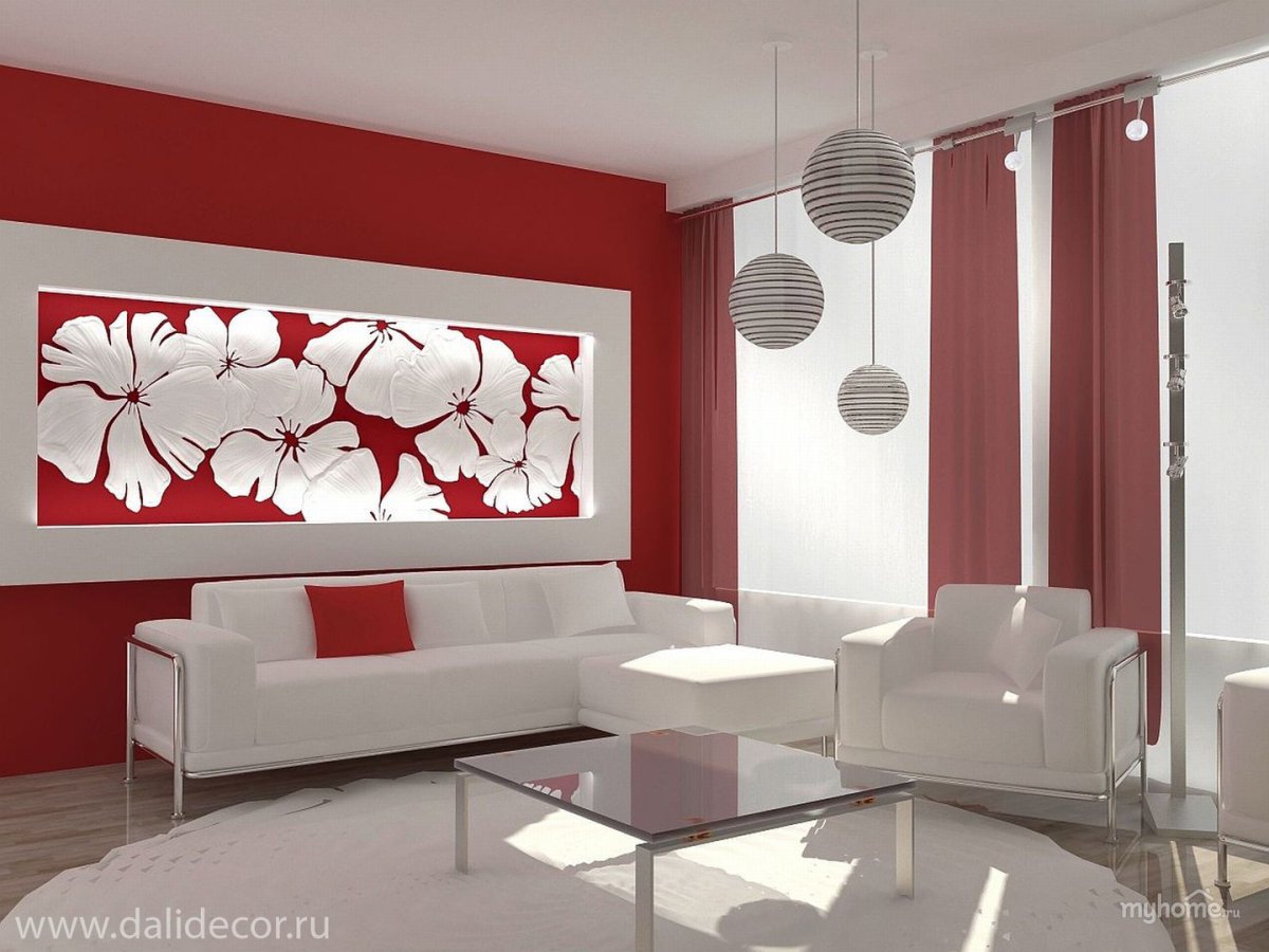 Доминанта композиция в интерьере