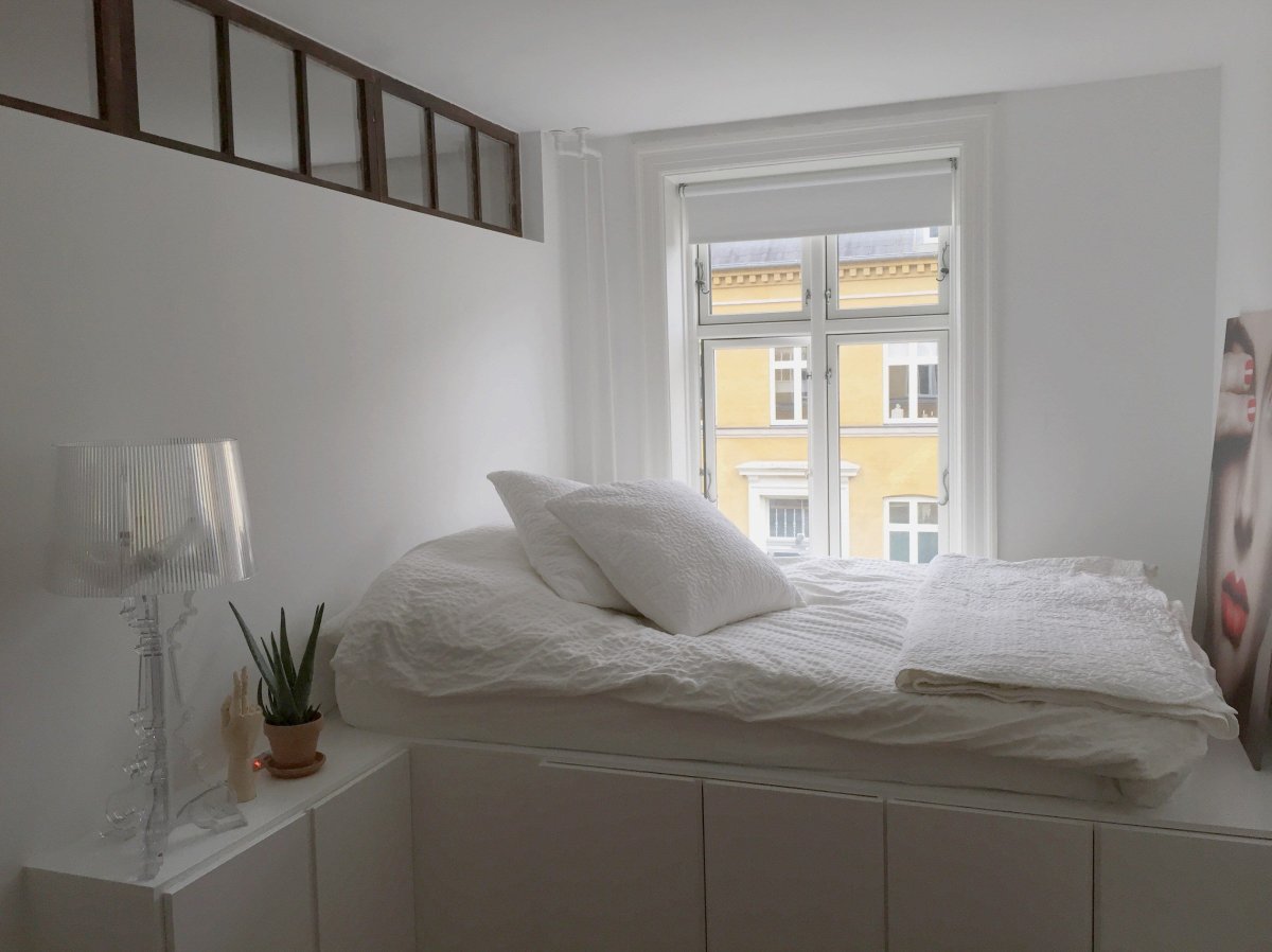 Кровать экостиль