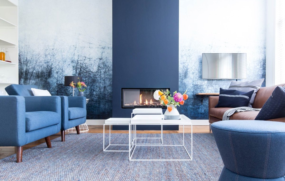 Шторы к серым стенам