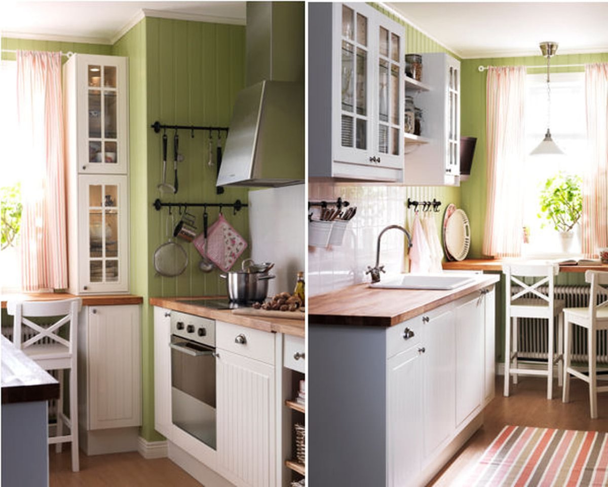 Кухня икеа маленькая кухня