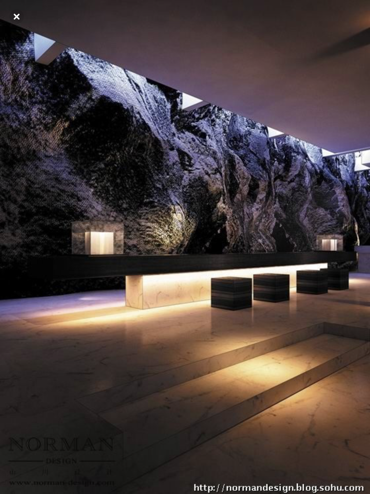 Скальные стеновые панели