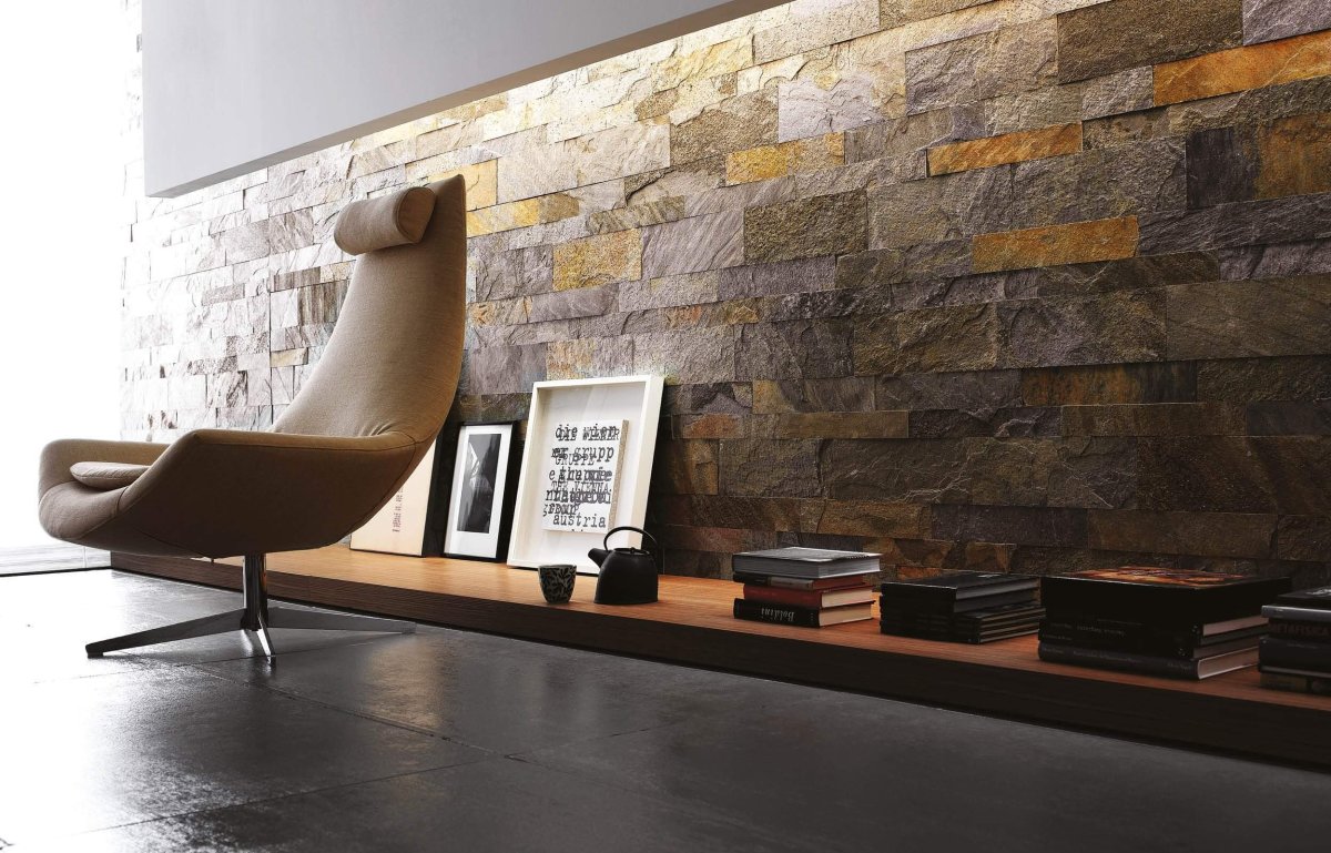 Ванная комната в стиле пещеры