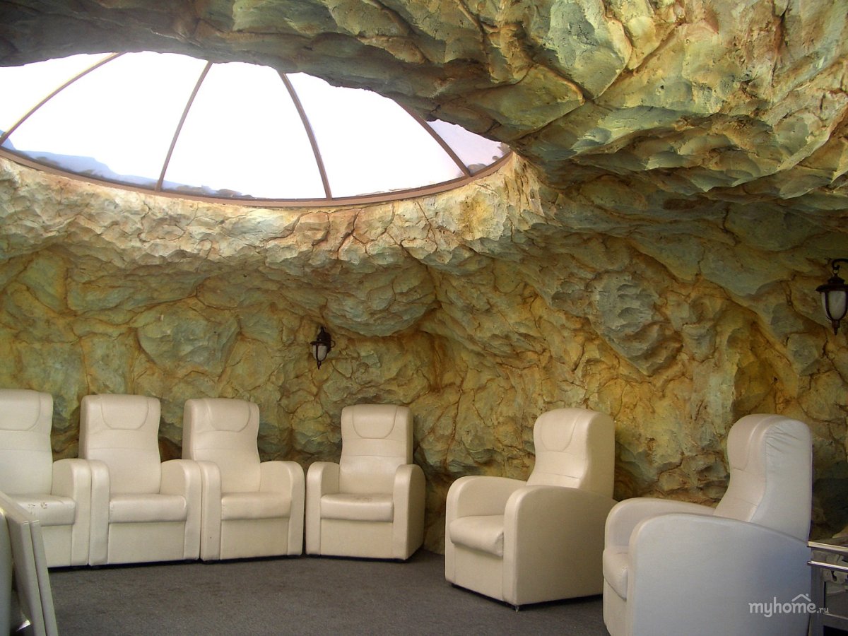 Необычный интерьер