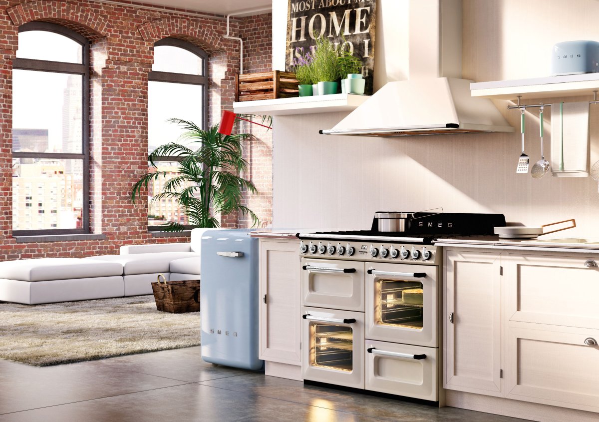 Комбинированная плита Smeg tr4110p1