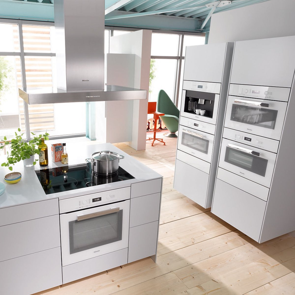 Холодильник 4-камерный Stainless Steel Kitchen Refrigerator 4 Doors