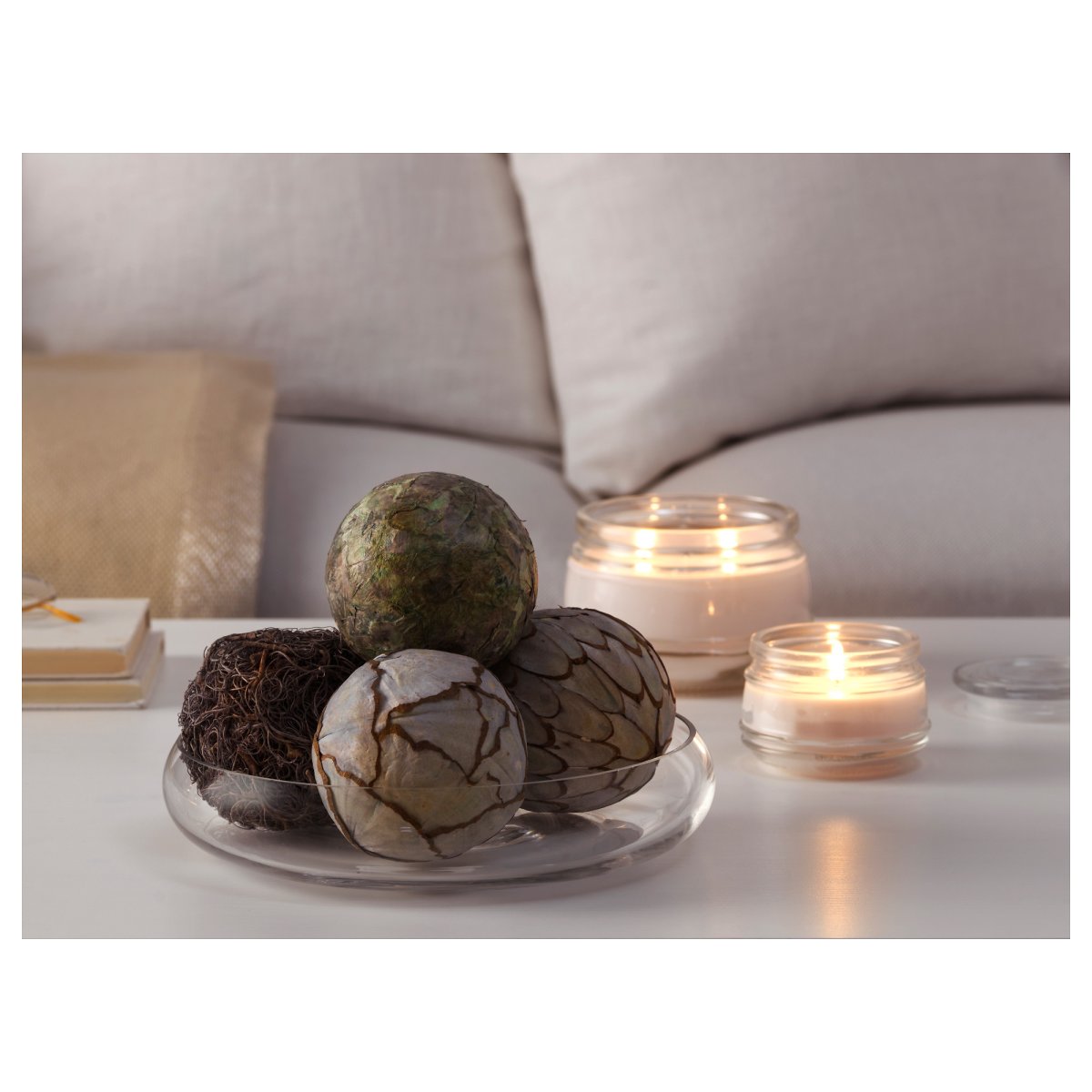 Плетеные шары для интерьера