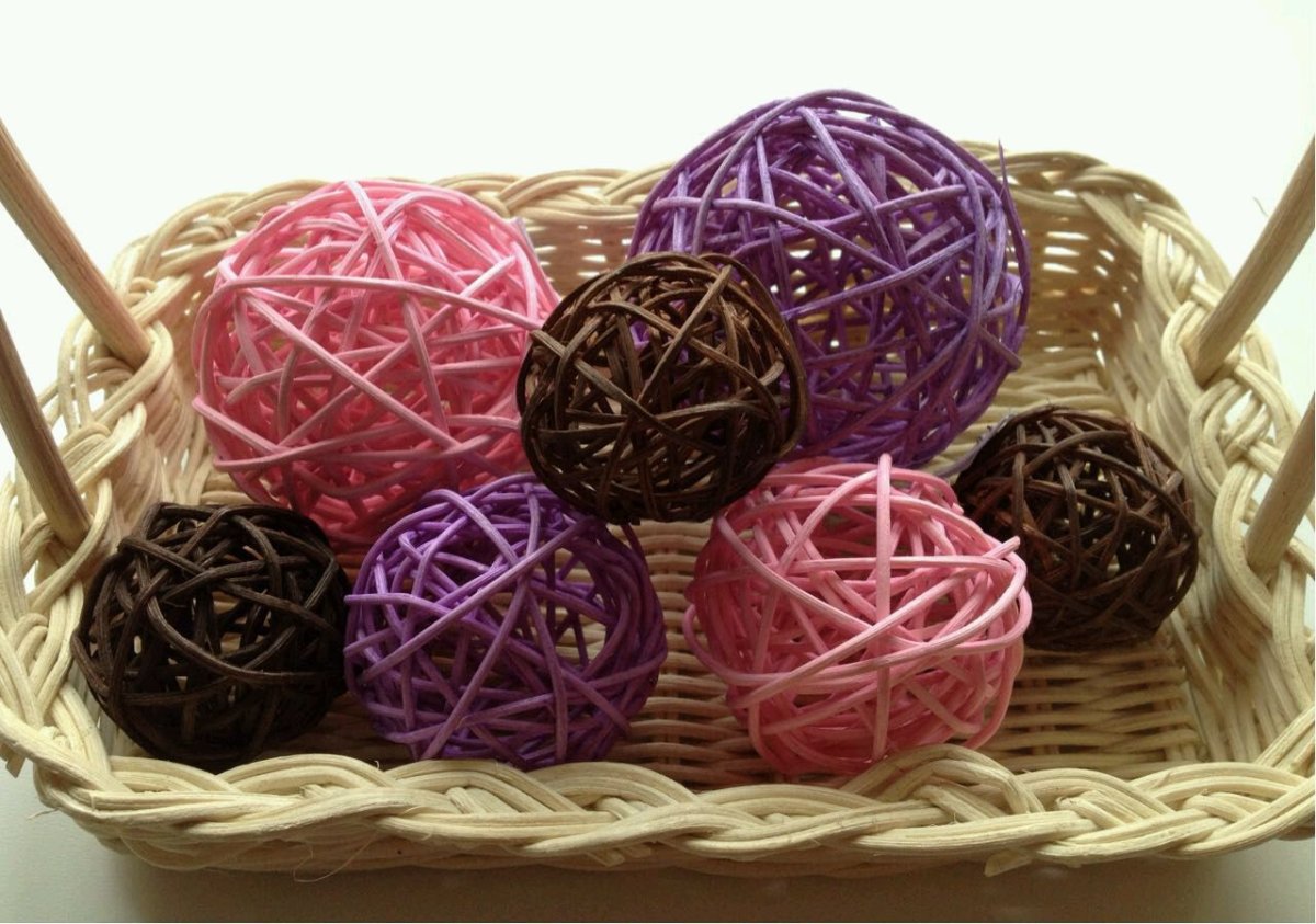 Декоративные шарики для интерьера