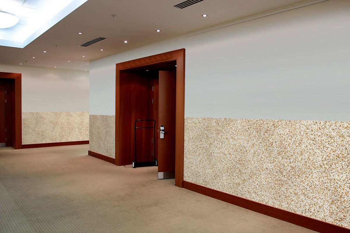 Акриловая мозаичная штукатурка для фасада