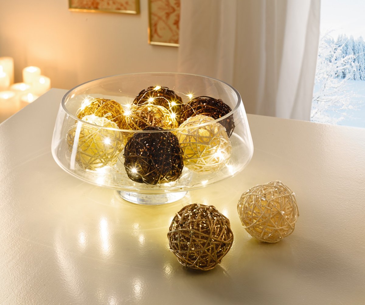 Шары из ниток