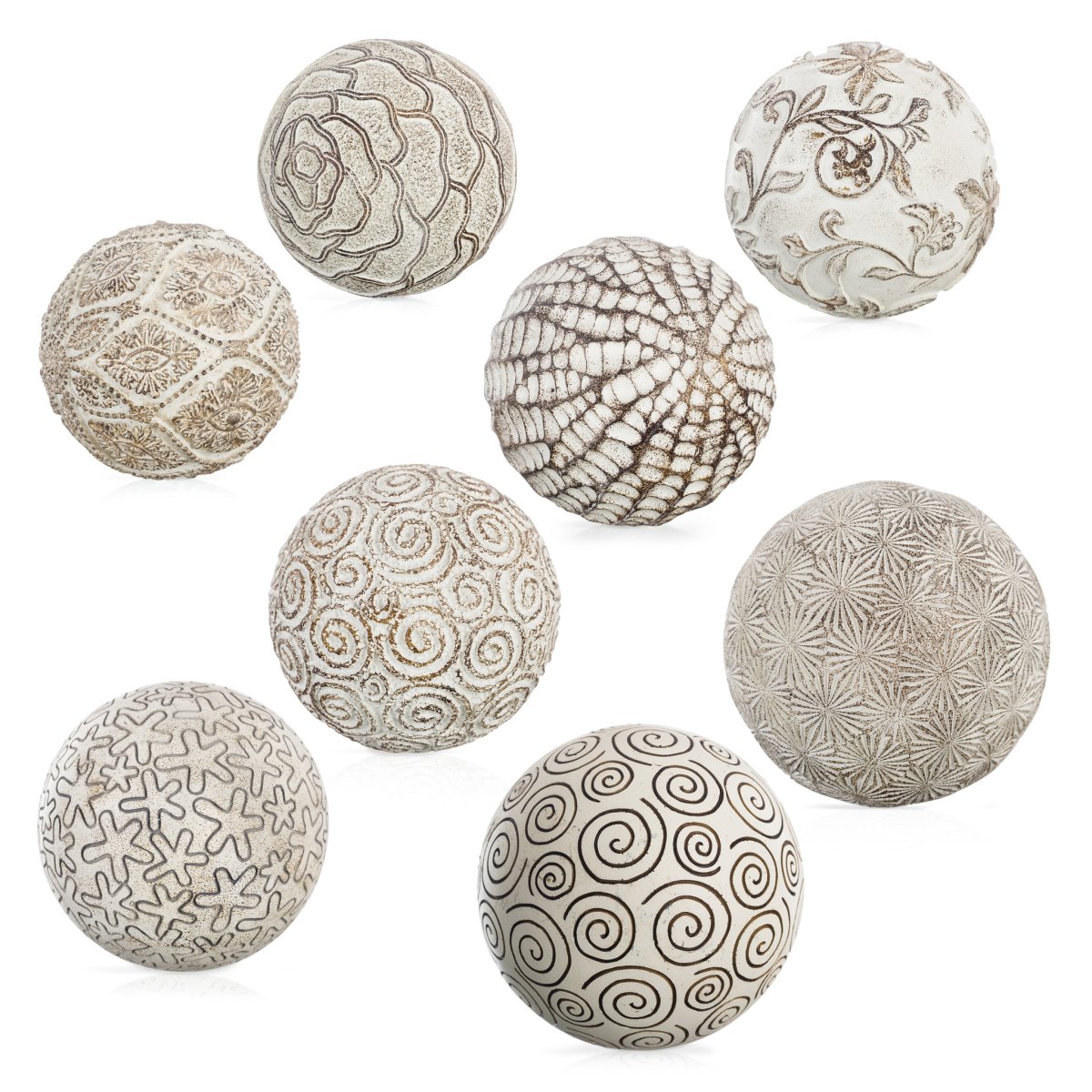 Декоративные шары из металла