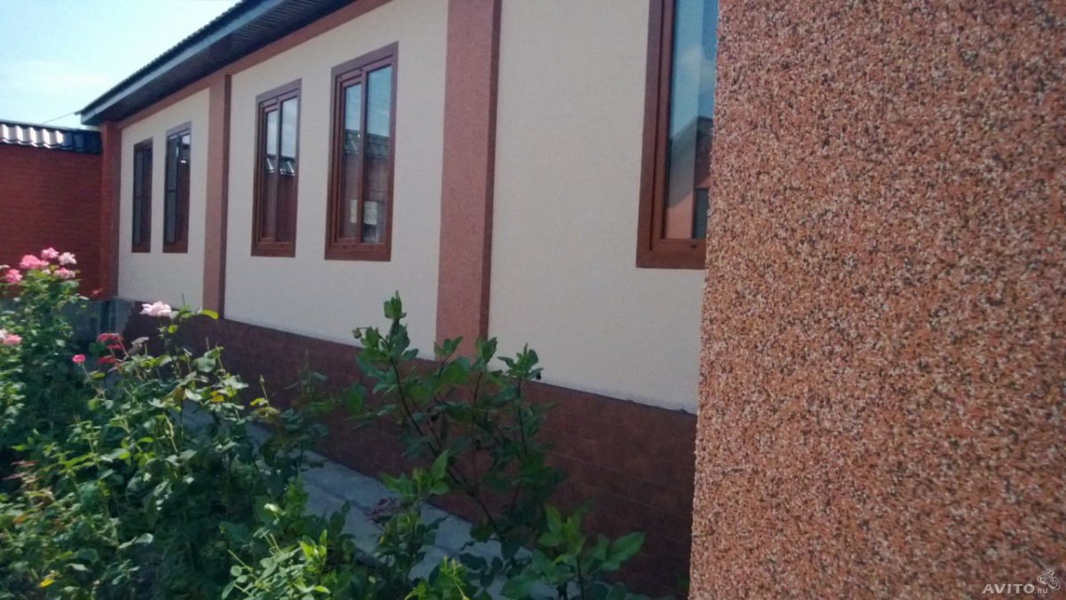 Фасадная мозаичная штукатурка