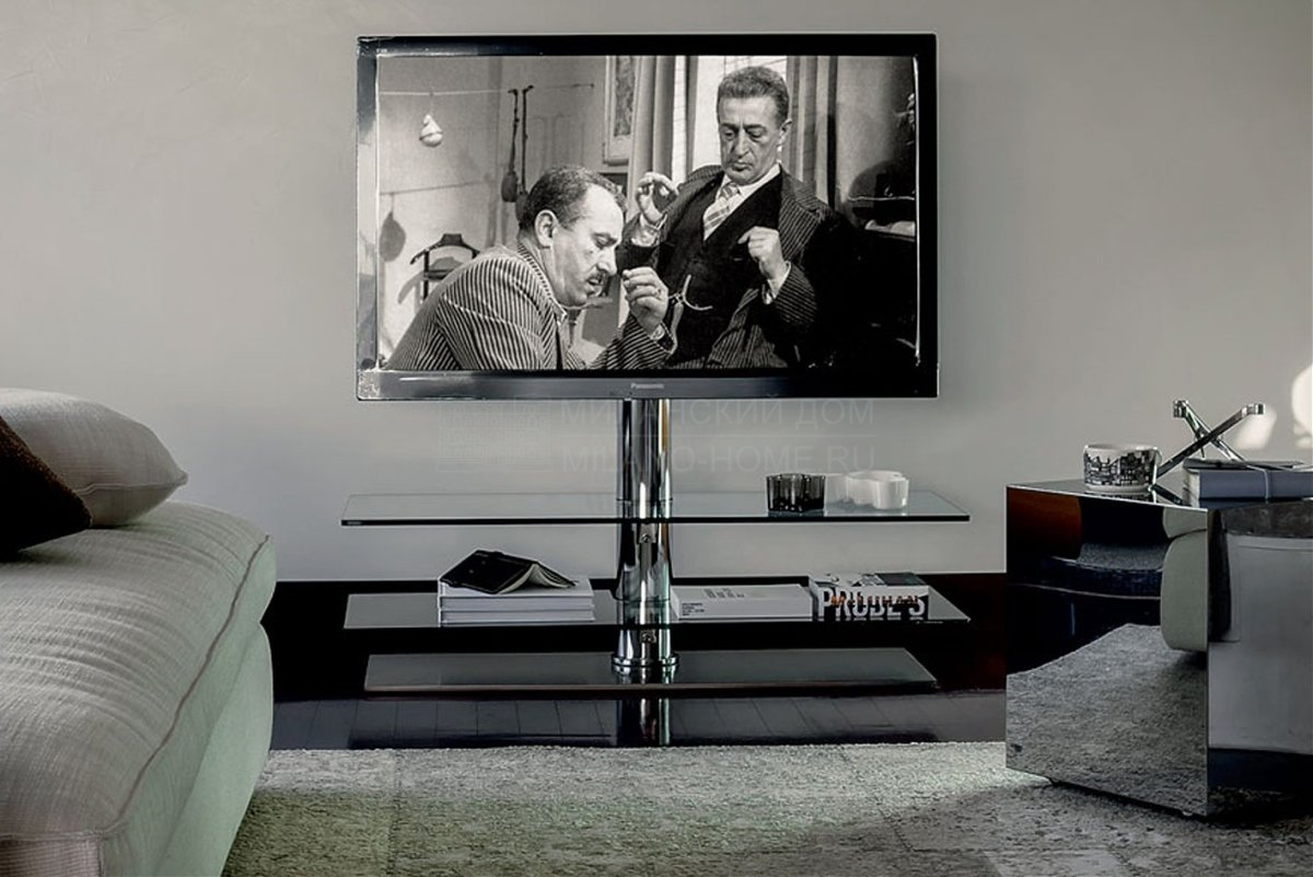 Телевизор с консолью в интерьере